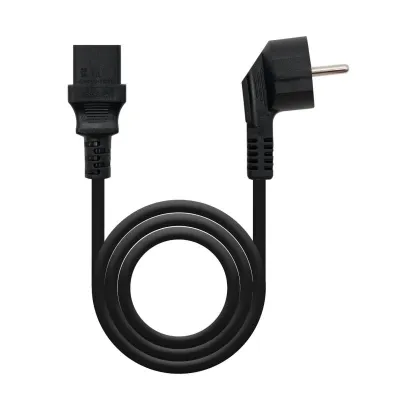 Nanocable Cable Alimentación CPU CEE7/M-C13/H 2m Negro
