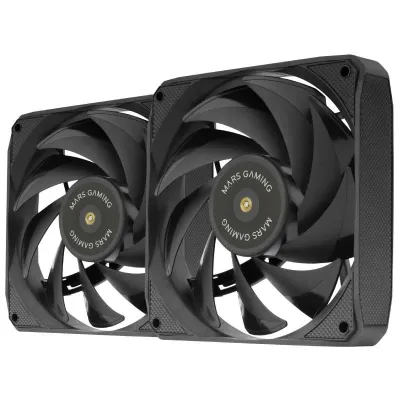 Mars Gaming MF-NCLX2 Kit 2 Ventiladores Ultrasilenciosos FDB