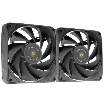 Mars Gaming MF-NCLX2 Kit 2 Ventiladores Ultrasilenciosos FDB