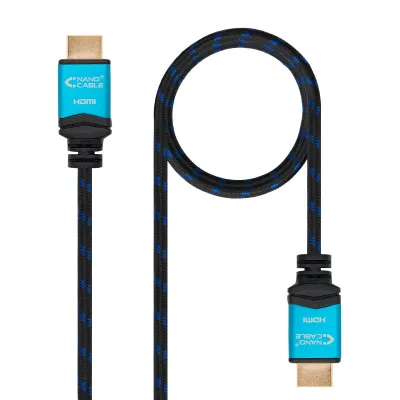 Nanocable Cable HDMI V2.0 4K@60Hz A/M-A/M 10m Negro Nanocable Cable HDMI V2.0 4K@60Hz A/M-A/M 10m Negro