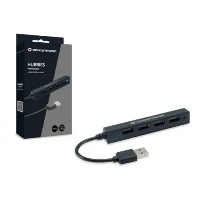 Conceptronic Hubbies Concentrador USB 2.0 de 4x Puertos Conceptronic Hubbies Concentrador USB 2.0 de 4x Puertos