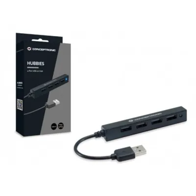 Conceptronic Hubbies Concentrador USB 2.0 de 4x Puertos Conceptronic Hubbies Concentrador USB 2.0 de 4x Puertos