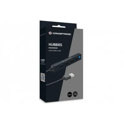 Conceptronic Hubbies Concentrador USB 2.0 de 4x Puertos Conceptronic Hubbies Concentrador USB 2.0 de 4x Puertos