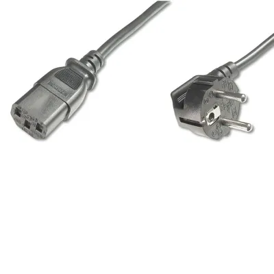 Ewent Cable de Alimentación IEC320 a C13 Macho/Hembra 1.8m Negro