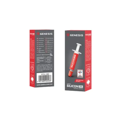 Genesis Silicon 701 Pasta Térmica 0.5g Genesis Silicon 701 Pasta Térmica 0.5g