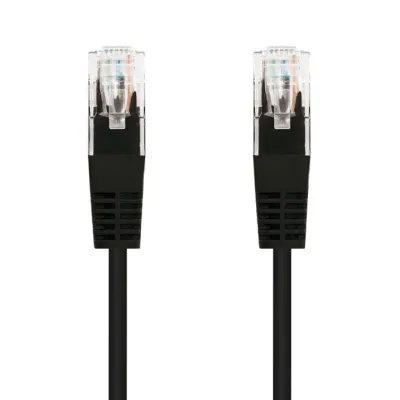 Nanocable Cable de Red RJ-45 UTP AWG24 Cat.6 1m Negro Nanocable Cable de Red RJ-45 UTP AWG24 Cat.6 1m Negro