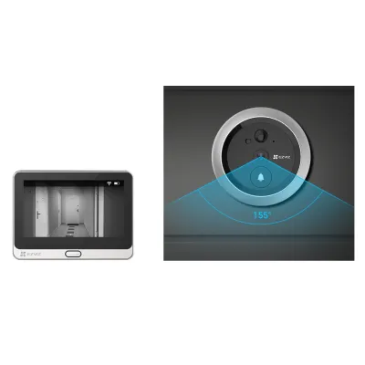 EZVIZ DP2C Mirilla Inteligente de Puerta con Pantalla LCD 4.3"