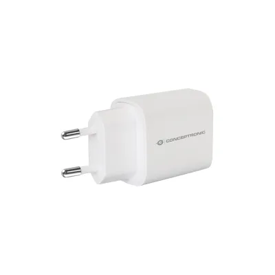 Cargador De Pared Conceptronic Usb-c 20w Pd 3.0 Color Blanco