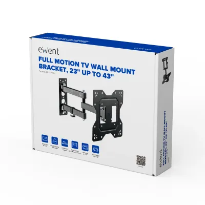 Ewent EW1522 Soporte de Pared para TV de Movimiento Completo Ewent EW1522 Soporte de Pared para TV de Movimiento Completo