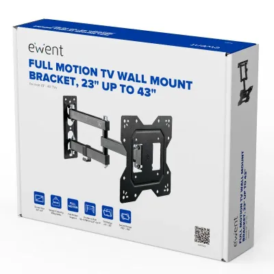 Ewent EW1522 Soporte de Pared para TV de Movimiento Completo Ewent EW1522 Soporte de Pared para TV de Movimiento Completo