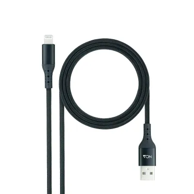 Nanocable Cable Lightning a USB 2.0 Macho/Macho 1m Negro