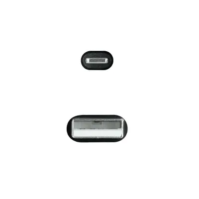 Nanocable Cable Lightning a USB 2.0 Macho/Macho 1m Negro