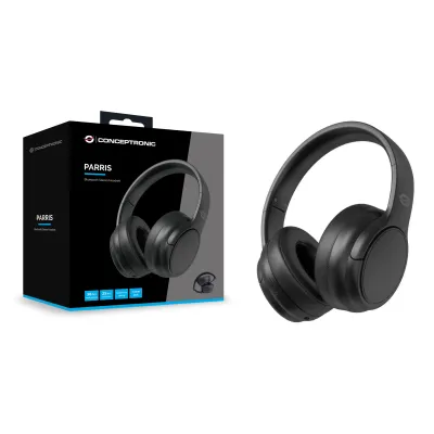 Conceptronic PARRIS03B Auriculares Inalámbricos Negros Conceptronic PARRIS03B Auriculares Inalámbricos Negros