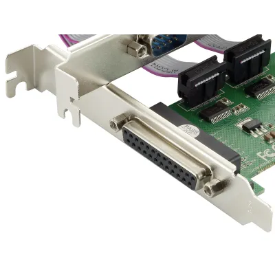 Conceptronic Tarjeta PCI Express 1x Puerto Paralelo + 2x Pueros