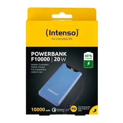 Intenso F20000 Powerbank Batería Portátil USB-C 20000mAh Azul Intenso F20000 Powerbank Batería Portátil USB-C 20000mAh Azul