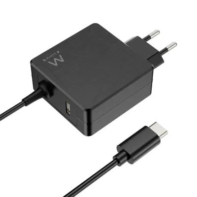 Ewent cargador usb-c pd 45w +puerto usb-a