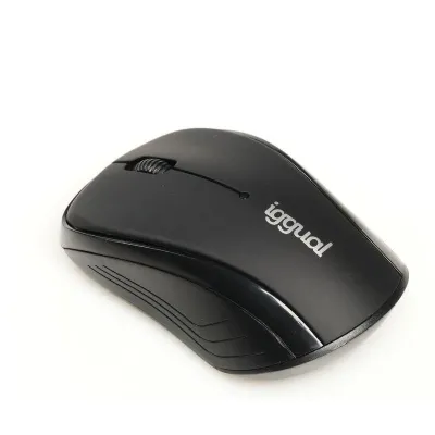 Iggual Wom-Basic Ratón Óptico Inalámbrico 1600DPI Negro Iggual Wom-Basic Ratón Óptico Inalámbrico 1600DPI Negro