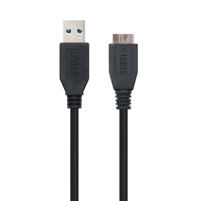 Nanocable Cable USB 3.0 Tipo A Macho a Micro USB B Macho 1m Nanocable Cable USB 3.0 Tipo A Macho a Micro USB B Macho 1m