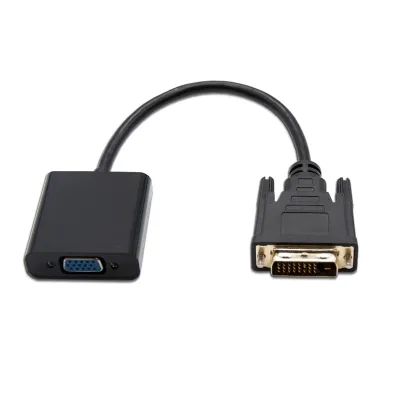 NanoCable Adaptador Conversor DVI a VGA Macho-Hembra