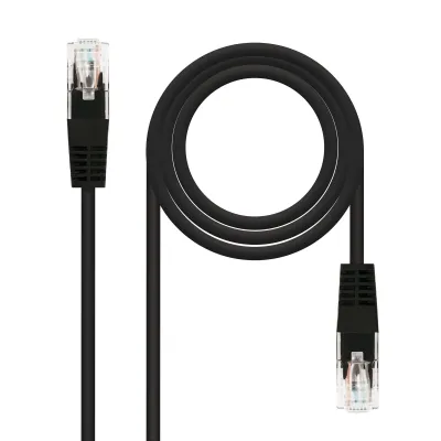 Nanocable Cable de Red UTP RJ45 CAT5E 2m Negro Nanocable Cable de Red UTP RJ45 CAT5E 2m Negro