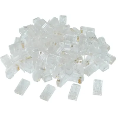 Gembird conector rj45 cat.6 utp sólidos (50 uds.) Gembird conector rj45 cat.6 utp sólidos (50 uds.)