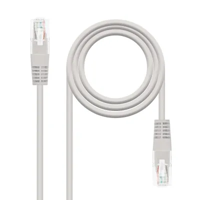 Nanocable Cable de Red UTP Cat6 Rj45 25cm Gris