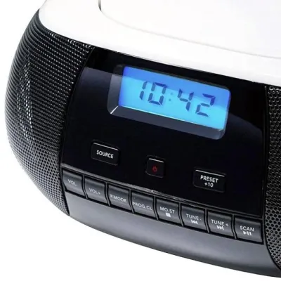 Sunstech CRUSM400WT Radio CD Blanco Sunstech CRUSM400WT Radio CD Blanco