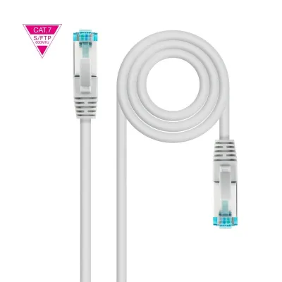 Nanocable Cable de Red SFTP RJ45 Cat.7 LSZH PIMF AWG26 5m Gris Nanocable Cable de Red SFTP RJ45 Cat.7 LSZH PIMF AWG26 5m Gris