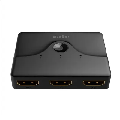 Approx APPC29V3 Switch 3 Puertos HDMI 4K