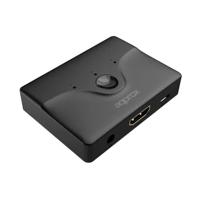 Approx APPC29V3 Switch 3 Puertos HDMI 4K