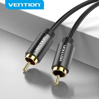 Cable Estéreo Vention VAB-R09-B100/ RCA Macho - RCA Macho/ 1m/ Cable Estéreo Vention VAB-R09-B100/ RCA Macho - RCA Macho/ 1m/