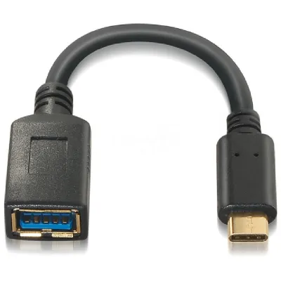 Nanocable Cable USB 3.1 Tipo C a USB Tipo A Macho/Hembra 15cm Nanocable Cable USB 3.1 Tipo C a USB Tipo A Macho/Hembra 15cm