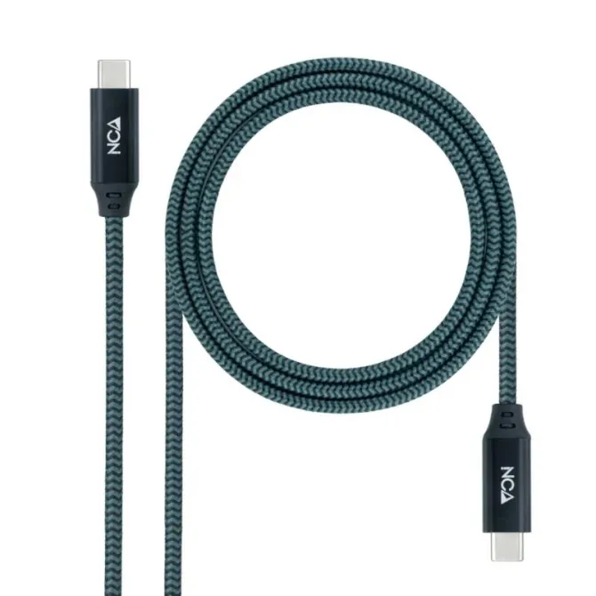 Nanocable Cable USB 3.2 Gen2x2 20Gbps 5A/100W 4K/60Hz USB-C