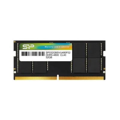 Silicon Power 32GB DDR5 a 4800MHz CL40 1.1v - Memoria SODIMM Silicon Power 32GB DDR5 a 4800MHz CL40 1.1v - Memoria SODIMM