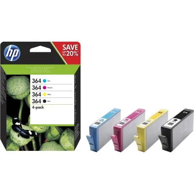 HP 364 Multipack Negro Magenta Cian Amarillo N9J73AE -