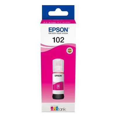 Epson botella tinta ecotank 102 magenta