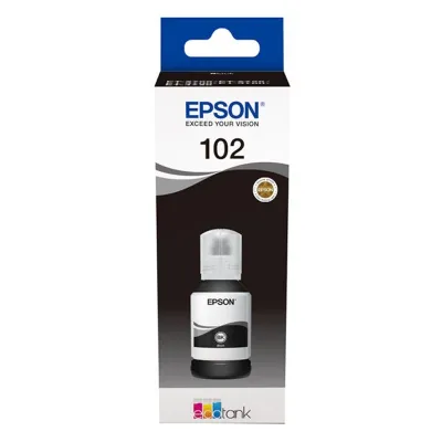 Epson botella tinta ecotank 102 negro