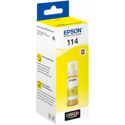 Epson 114 EcoTank Amarillo, bote tinta recarga original