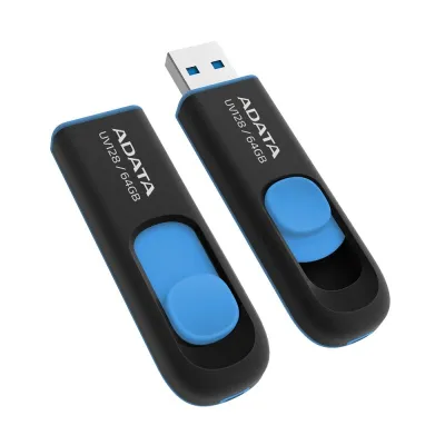 Adata DashDrive UV128 64GB USB 3.0 Negro/Azul