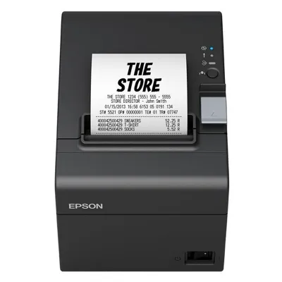 Epson TM-T20III Impresora Tickets Ethernet Negra