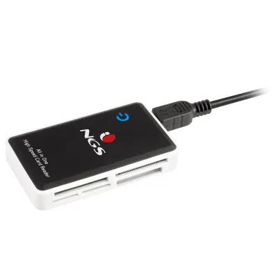 NGS Multireader Pro Lector de Tarjetas MicroSD con USB NGS Multireader Pro Lector de Tarjetas MicroSD con USB
