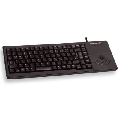 Cherry teclado xs plano trackball negro