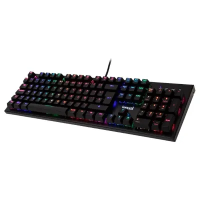 Iggual teclado gaming mecánico obsidian rgb negro