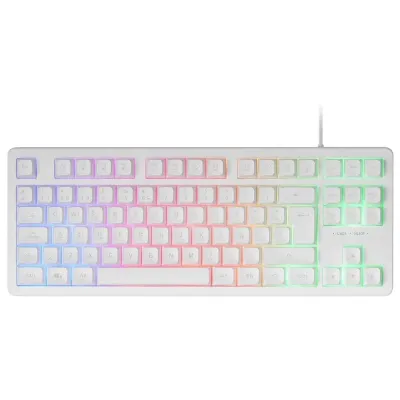 Mars gaming teclado mk023 tkl frgb blanco Mars gaming teclado mk023 tkl frgb blanco