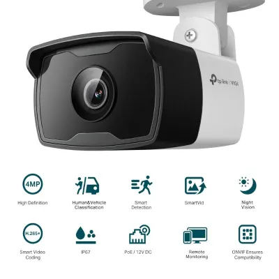 TP-Link VIGI C340I 2.8MM cámara de vigilancia Bala Cámara de TP-Link VIGI C340I 2.8MM cámara de vigilancia Bala Cámara de