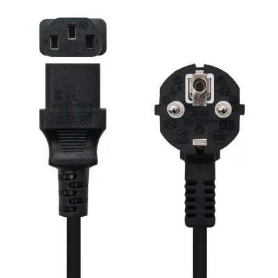 Nanocable Cable de Alimentación CPU CEE7 Macho/C13 Hembra 3m Nanocable Cable de Alimentación CPU CEE7 Macho/C13 Hembra 3m