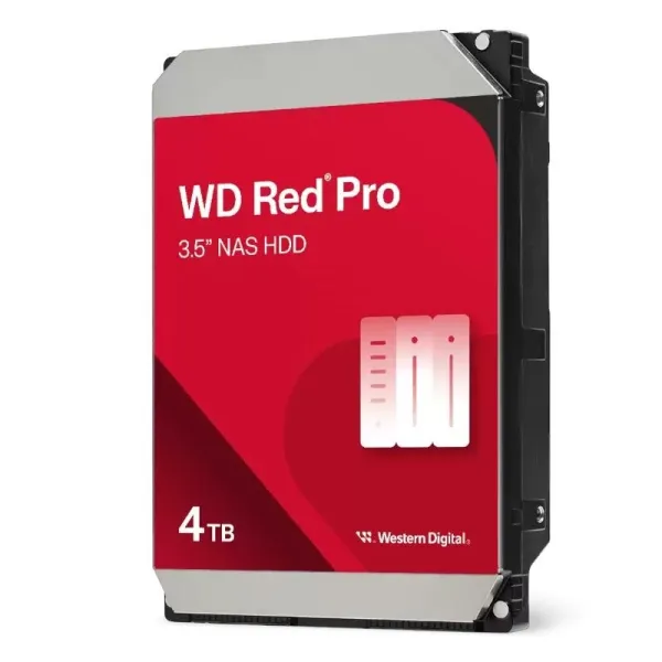 WD Red Pro NAS 4TB HDD 3.5" 7200rpm SATA 6Gb/s 256Mb