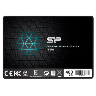 Silicon Power Slim S55 SSD 2.5" 480GB SATA 3 Silicon Power Slim S55 SSD 2.5" 480GB SATA 3