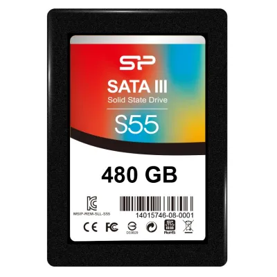 Silicon Power Slim S55 SSD 2.5" 480GB SATA 3 Silicon Power Slim S55 SSD 2.5" 480GB SATA 3