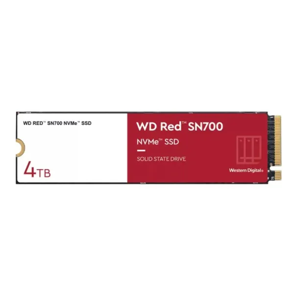 WD Red SN700 4TB SSD M.2 NVMe PCIe 3.0